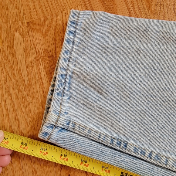 BUGLE BOY ORIGINALS ♡ Vintage Factory Faded Hi-Rise Relaxed Easy Fit Jeans 10 - Picture 12 of 16